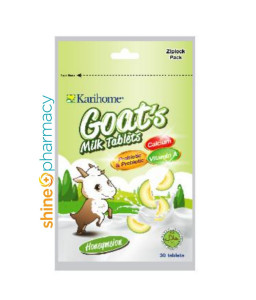 Karihome Goat Milk Tablets 30s [honeymelon]